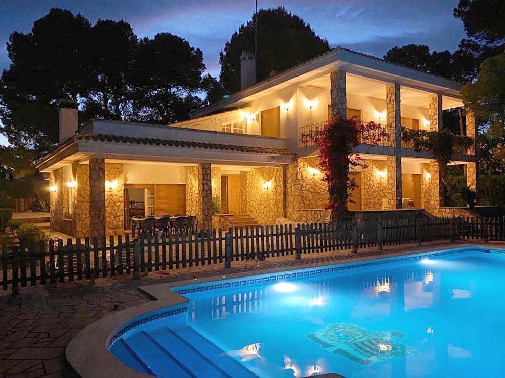 Villa Bella Cala ลาเมตยาเดมาร์ ภายนอก รูปภาพ