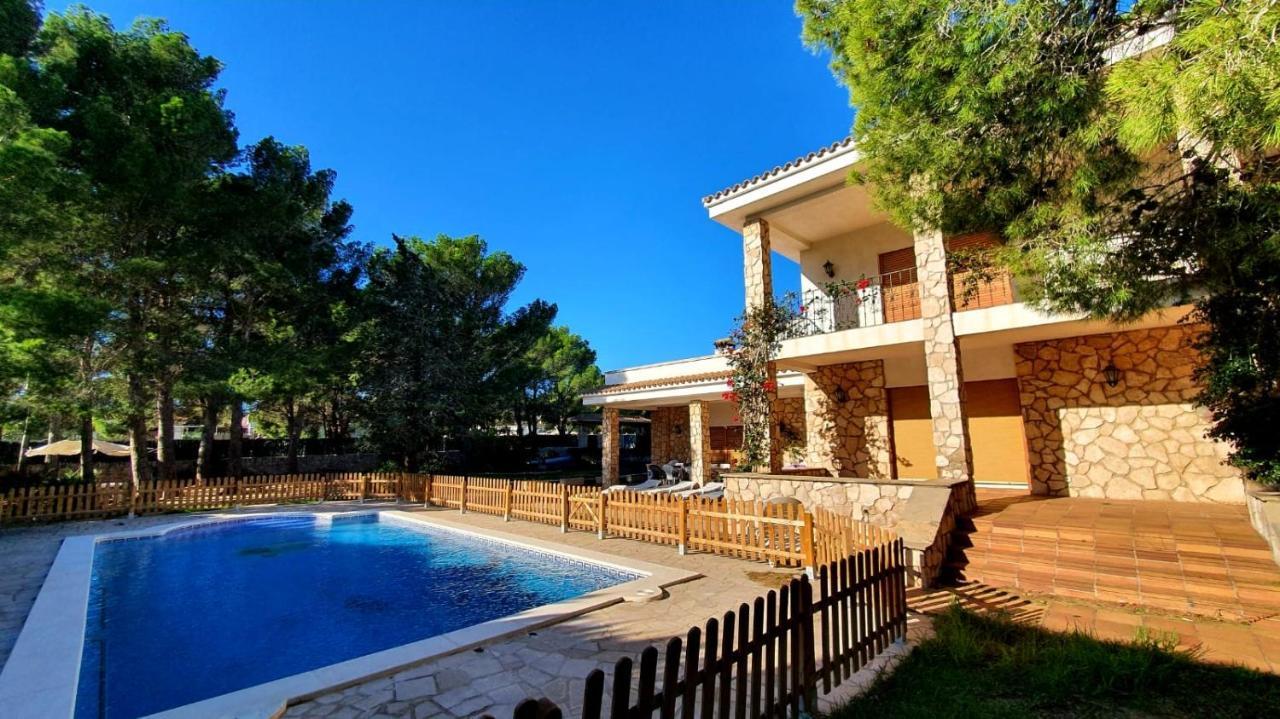 Villa Bella Cala ลาเมตยาเดมาร์ ภายนอก รูปภาพ